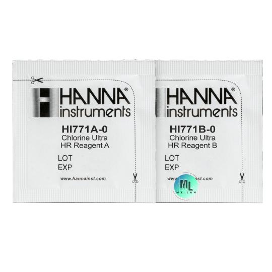 Chất chuẩn đo Clo HI771-25, 25 mẫu/hộp